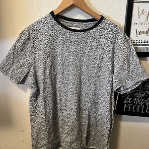 Men's Monochrome Graphic Tee